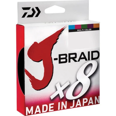Daiwa J Braid X8 Multi Colour 300m