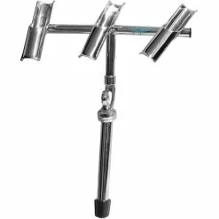 Bell Marine Viper Pro Series Multi Directional 3 Way Cast Half Tube Rod Holder