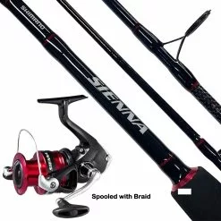 Shimano Sienna Graphite Rod Spin Combo
