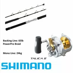 Shimano Speedmaster Rod / Talica Overhead Game Combo