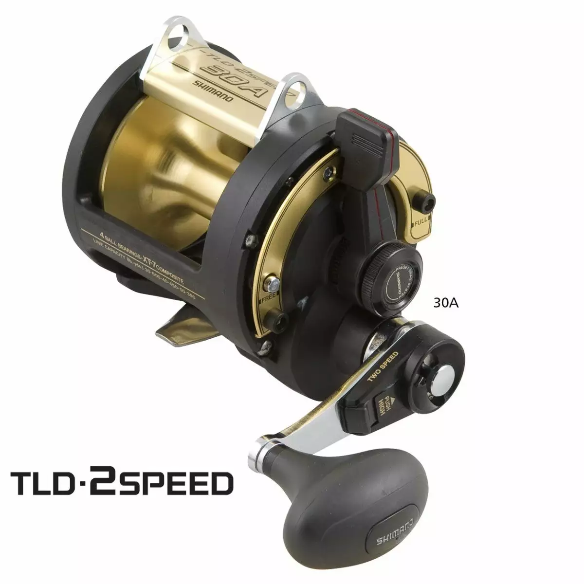 Shimano TLD Triton Lever Drag 2 Speed Overhead Reel - Image 2