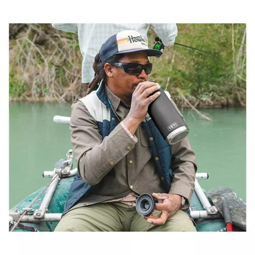 Yeti Rambler Bottle 36 Oz With Chug Cap - Canopy Green - Image 6