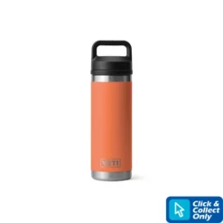 Yeti Rambler Bottle 18 Oz With Chug Cap - High Desert Clay