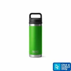 Yeti Rambler Bottle 18 Oz With Chug Cap - Canopy Green