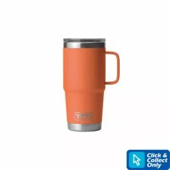Yeti Rambler 20 Oz Travel Mug With Stronghold Lid - High Desert Clay