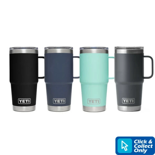 Yeti Rambler 20 Oz Travel Mugs With Stronghold Lid