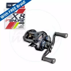 Daiwa 21 Steez A TW HLC Baitcast Reel With FREE Braid