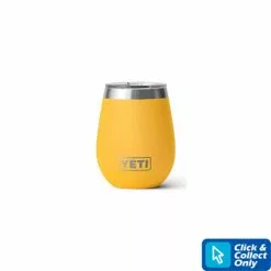 Yeti Rambler Wine Tumbler 10 Oz - Alpine Yellow